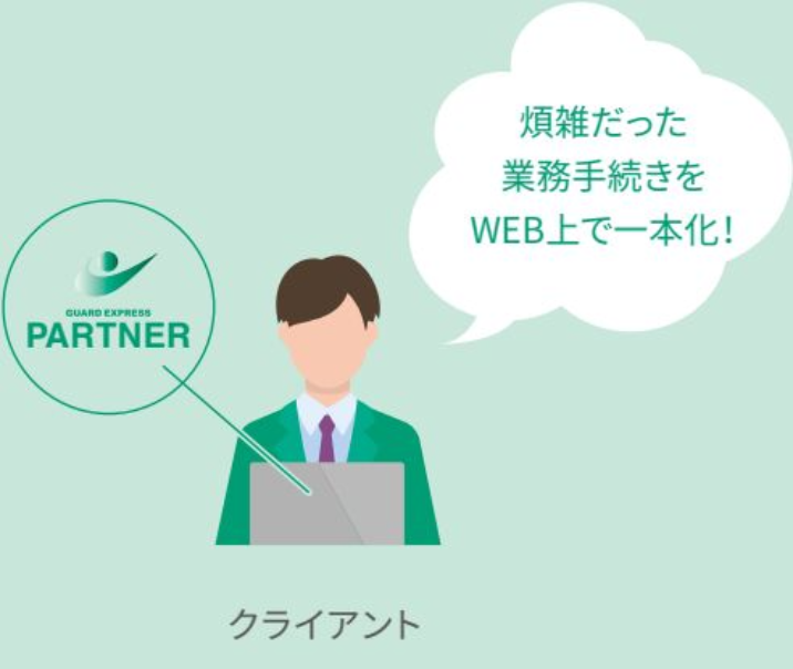 煩雑だった業務手続きをWEB上で一本化！